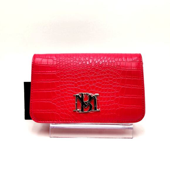 NWT BADGLEY MISCHKA PINK CROSSBODY BAG MSRP$99 VEGAN LEATHER - Picture 2 of 16